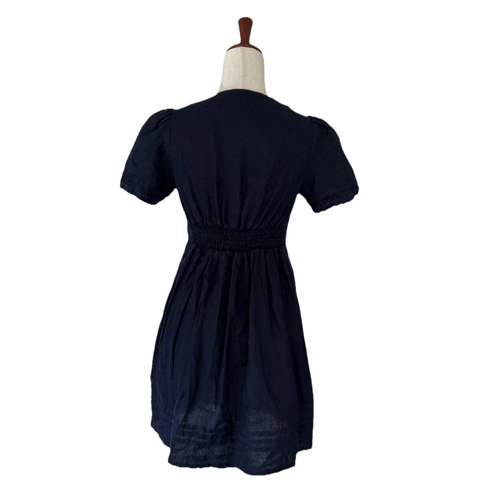 Boden Dress Eve Linen Short Dress 2P Breezy Summer Dainty Feminine A-Line - Picture 12 of 16